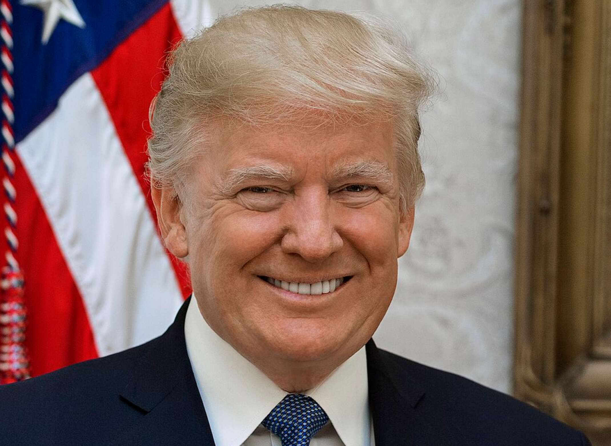 El expresidente Donald Trump. Foto: Wikipedia.