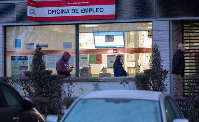 Oficina de empleo.