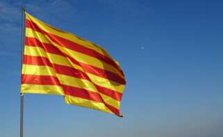 La bandera de Cataluña