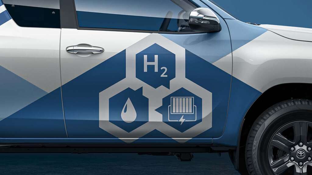 Toyota Hilux Fuel Cell.