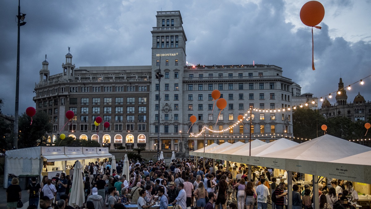 El festival gastro Tast a la Rambla de Barcelona