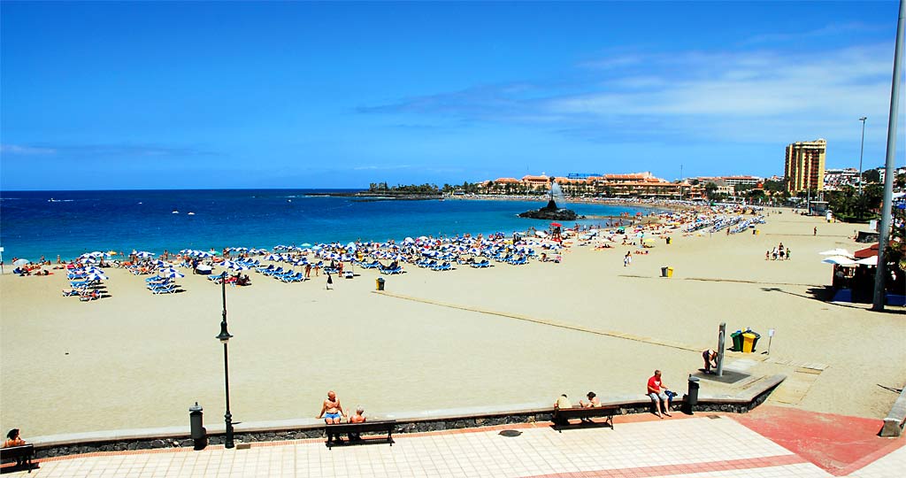 La Playa de las Vistas en Tenerife