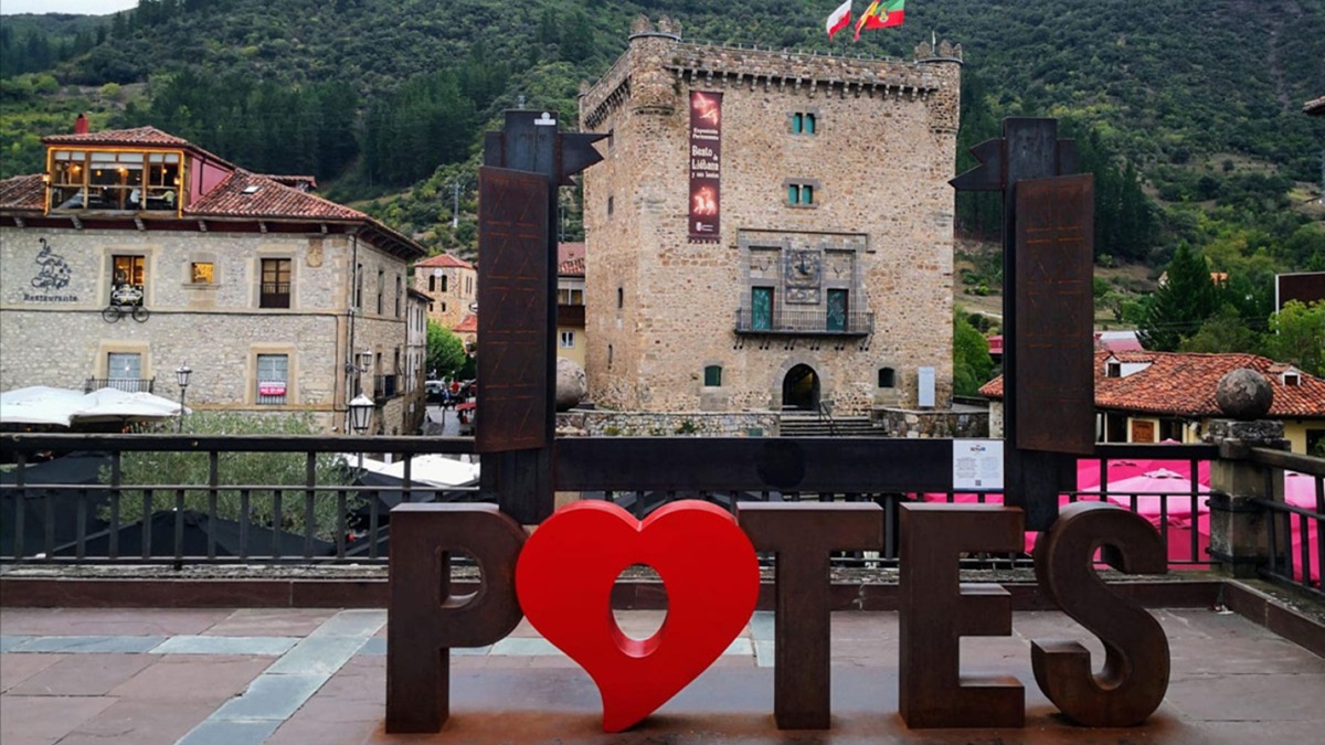 El pueblo de Potes, uno de los más bonitos de Cantabria