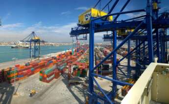 Vista del Puerto de Valencia. Foto: Valenciaport.