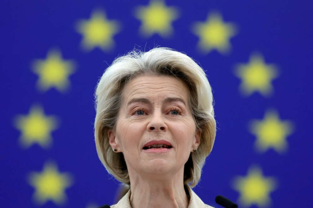 La presidenta de la Comisión Europea, Ursula Von der Leyen. Foto: EFE.