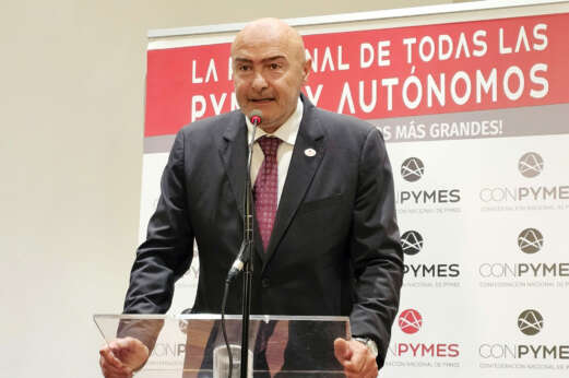 El presidente de la Confederación Nacional de Pymes (Conpymes), José María Torres.