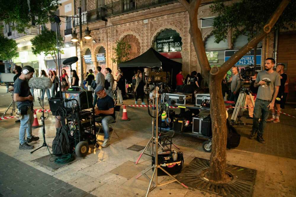 Rodaje de cine en Valencia