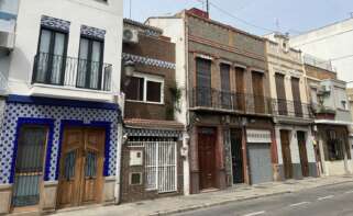 Casas del Cabanyal en Valencia