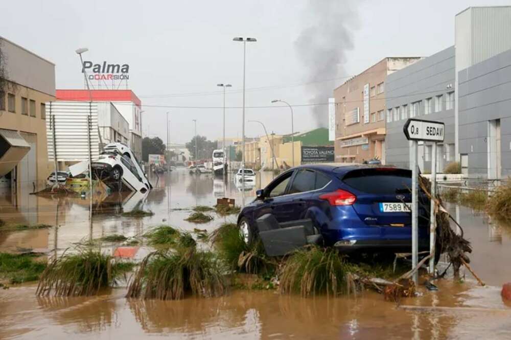 Parques empresariales destrozados por la DANA