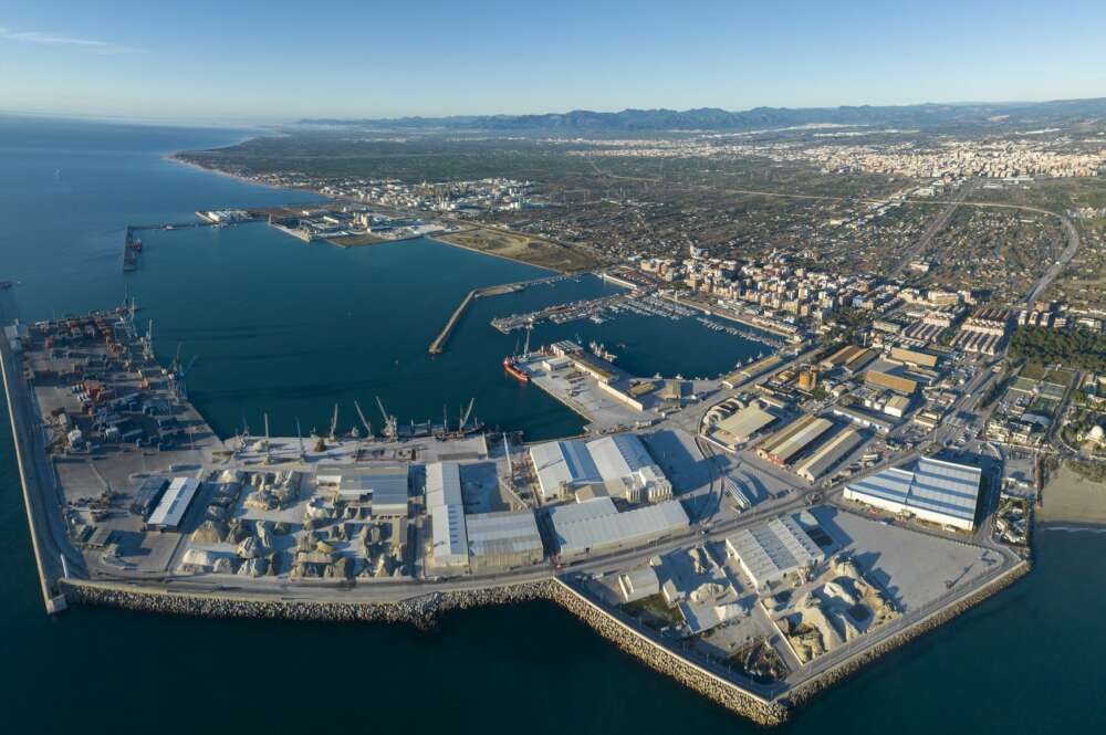 PortCastelló desde una vista aérea