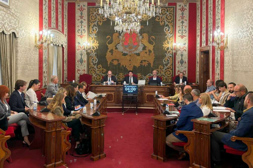 Fotografía del debate de la ciudad de Alicante