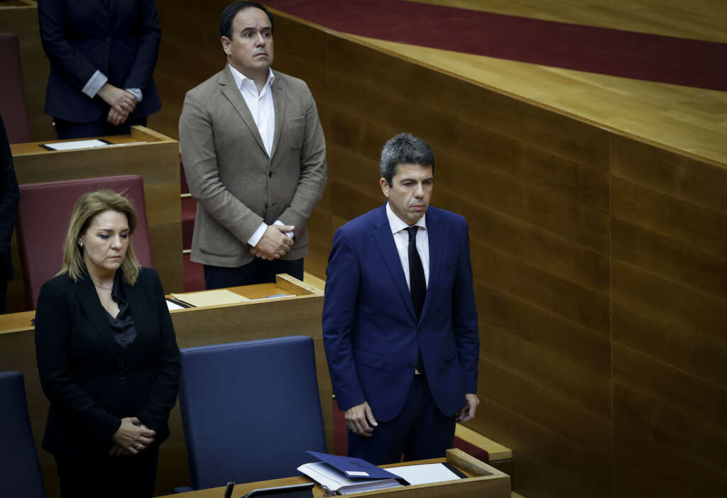 Carlos Mazón comparece en Les Corts tras la DANA (Foto: Corts Valencianes)