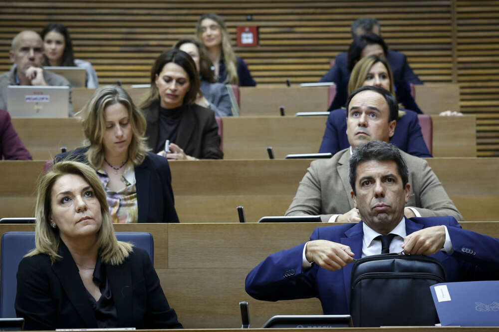 Carlos Mazón comparece en Les Corts tras la DANA (Foto: José Cuéllar/Corts Valencianes)