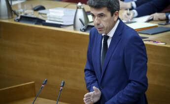 Carlos Mazón comparece en Les Corts tras la DANA (Foto: José Cuéllar/Corts Valencianes)