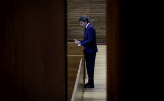 Carlos Mazón comparece en Les Corts tras la DANA (Foto: José Cuéllar/Corts Valencianes)