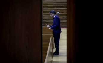 Carlos Mazón comparece en Les Corts tras la DANA (Foto: José Cuéllar/Corts Valencianes)