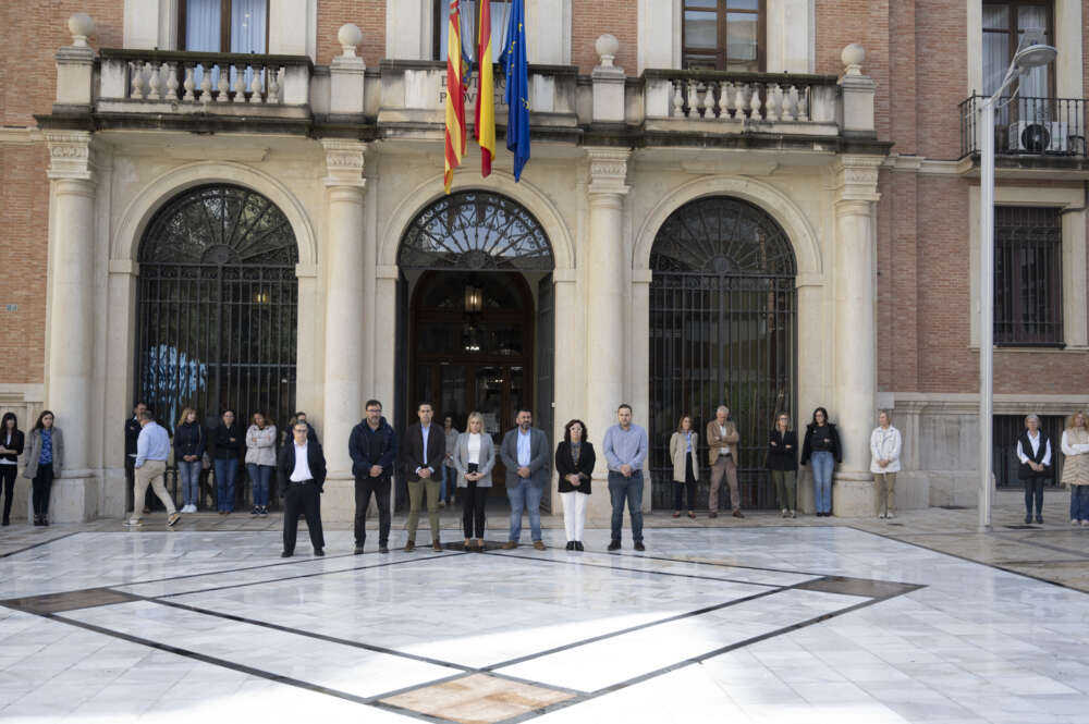 El minut de silenci en Castelló