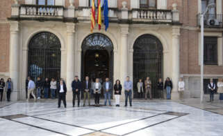 El minut de silenci en Castelló