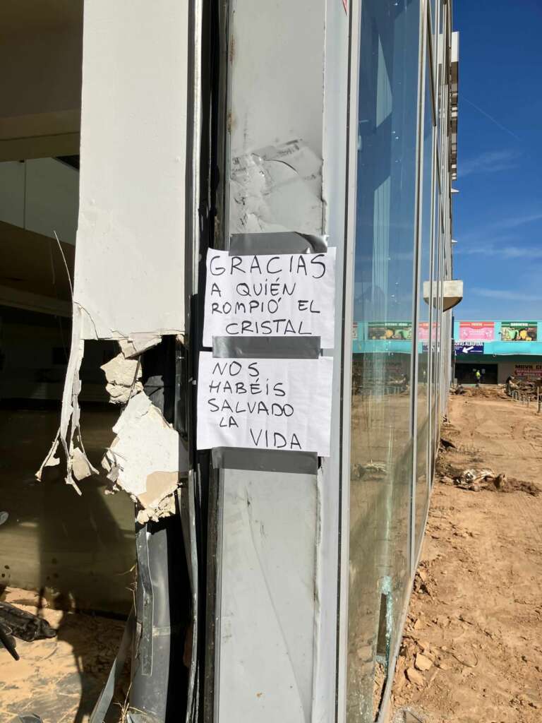 Instalaciones de Levante Wagen tras el paso de la DANA