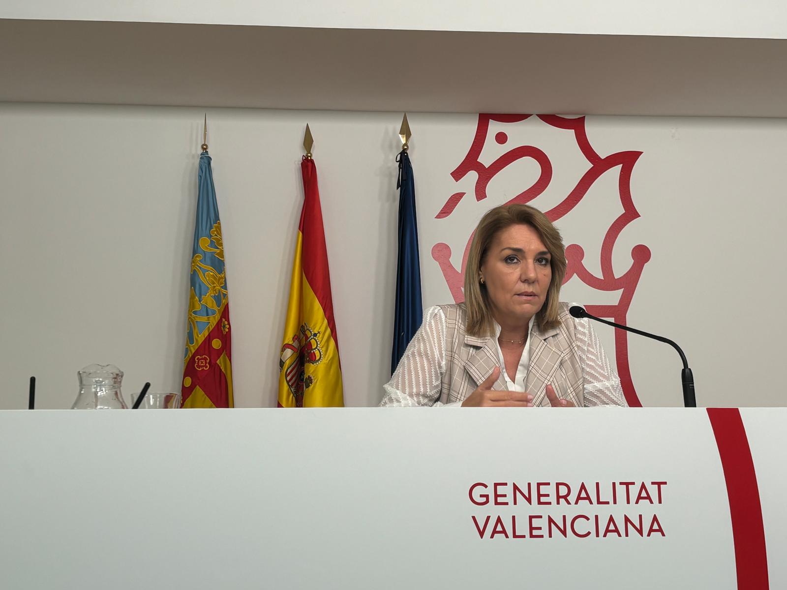 La vicepresidenta del Consell, Susana Camarero, comparece para explicar las gestiones tras la DANA.