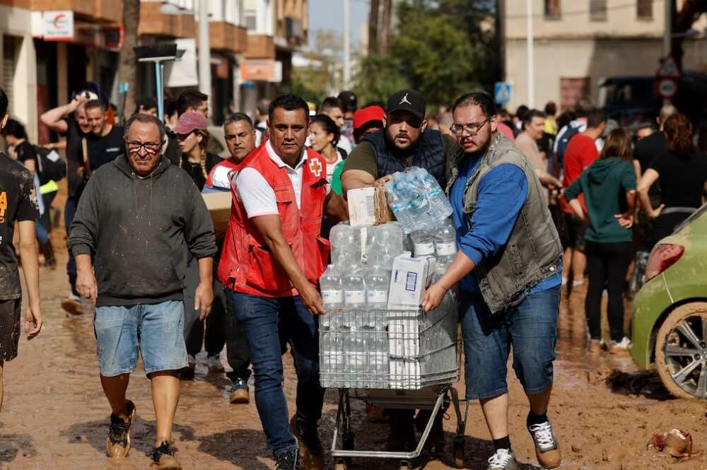 Ayuda social en la DANA