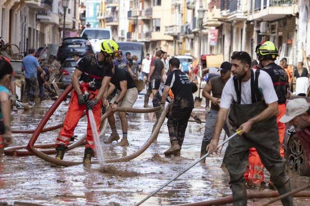 Residus en Algemesí per la DANA en Valencia