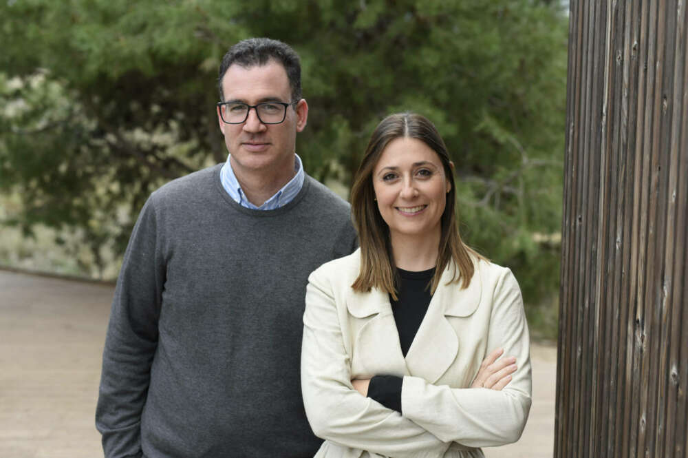 Iker Marcaide y Margarita Albors representan el fondo dana a través de la Fundación Felisa