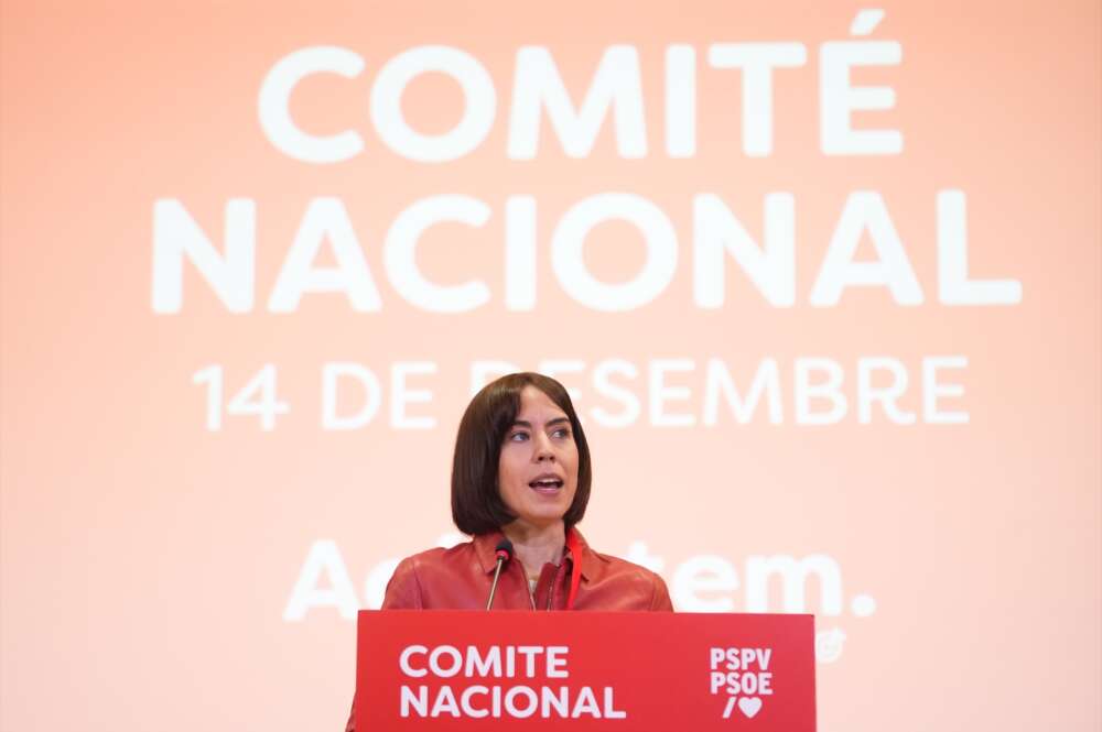 La secretaria general del PSPV-PSOE y ministra de Ciencia, Innovación y Universidades, Diana Morant. Foto: Jorge Gil / Europa Press