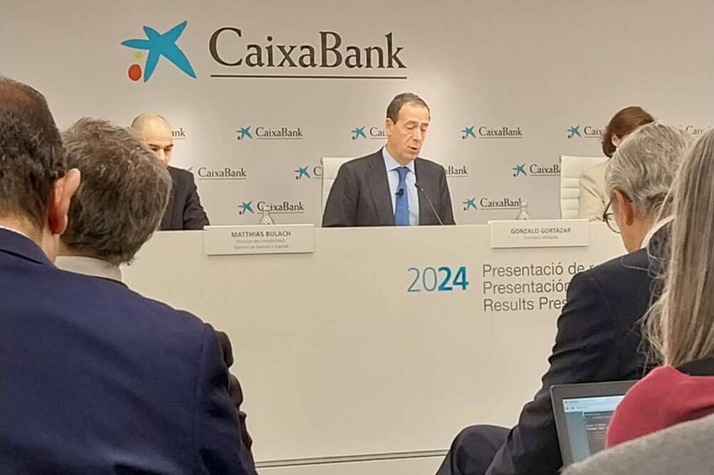 Gonzalo Gortázar, consejero delegado de Caixabank