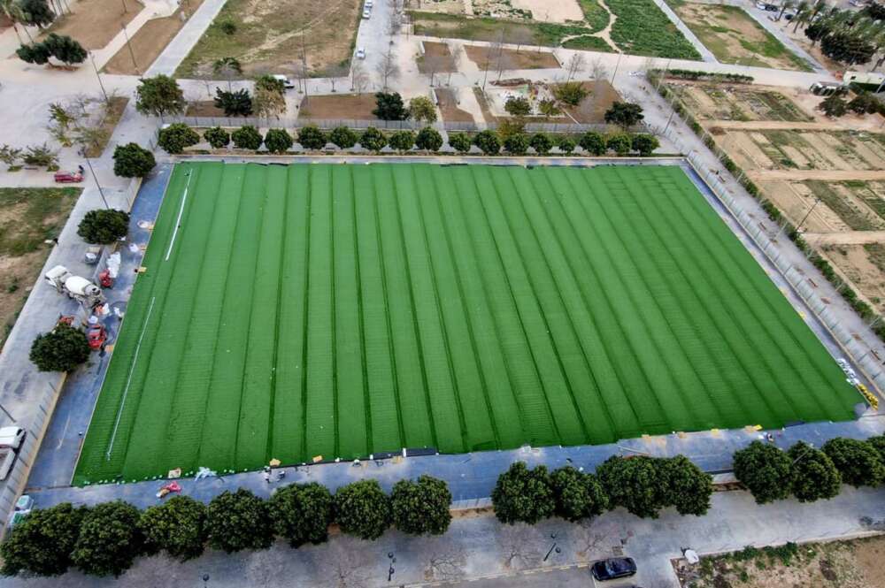 Camp de futbol en la Torre