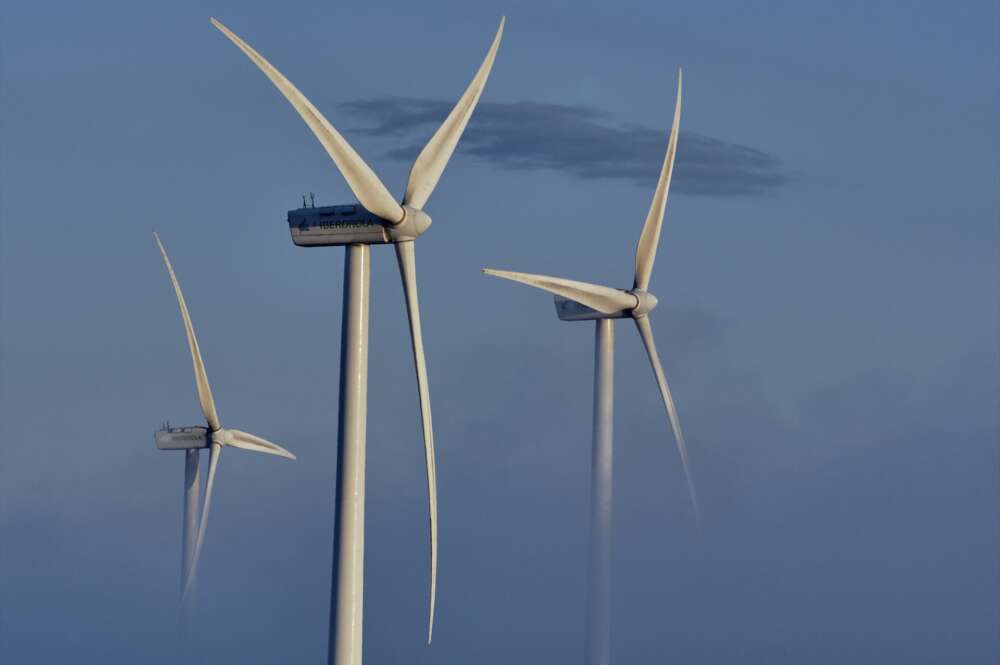 Aerogeneradores en un parque eólico. Foto: Agostime / Europa Press