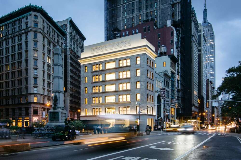 Edificio de Porcelanosa en Estados Unidos