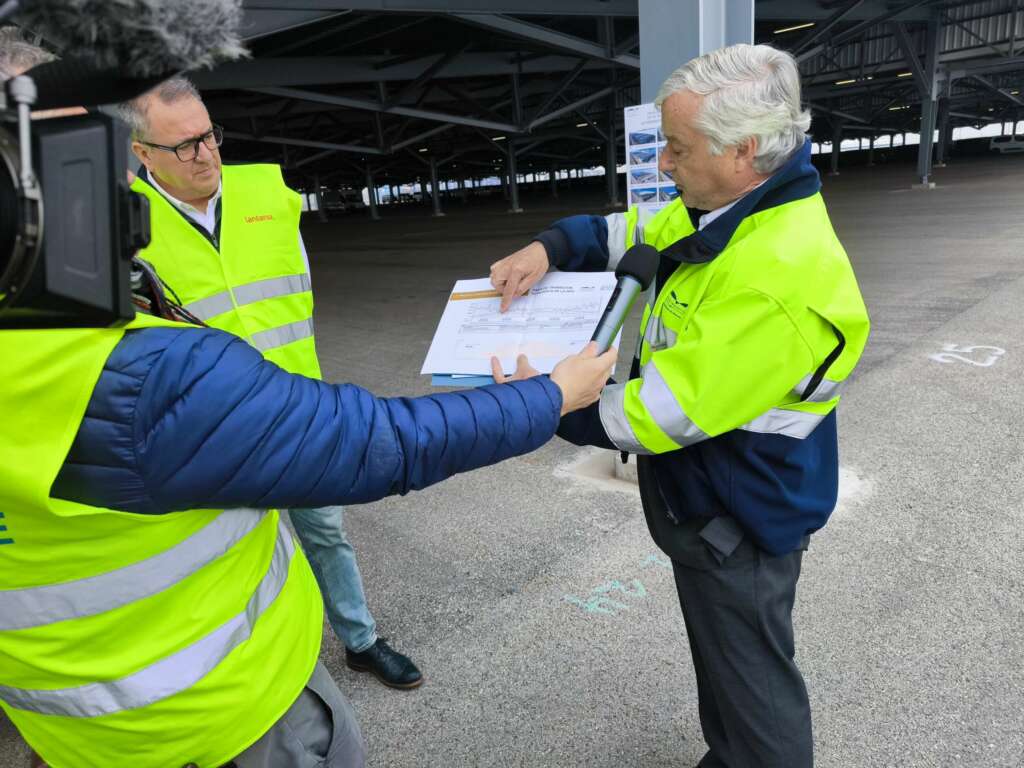 Federico Torres, responsable de Transición Ecológica APV, y Antonio Serna, responsable del proyecto de Lantania