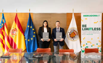 Mercadona y la UPV firman un acuerdo para formar talento tecnológico