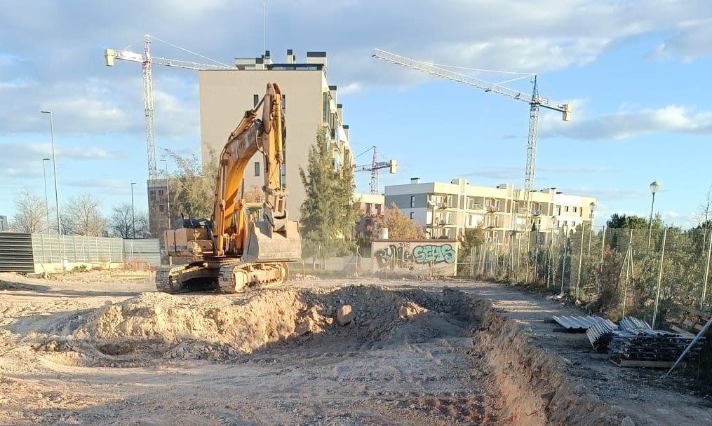 Primeros trabajos de Aedas Homes en la promoción Halar. Aedas Homes