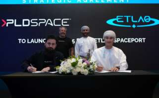 Firma de PLD Space en Oman