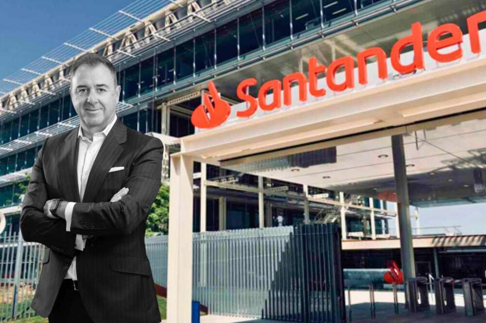 Santander y el nuevo director de la Comunitat Valencia y Murcia, Javier Gallardo