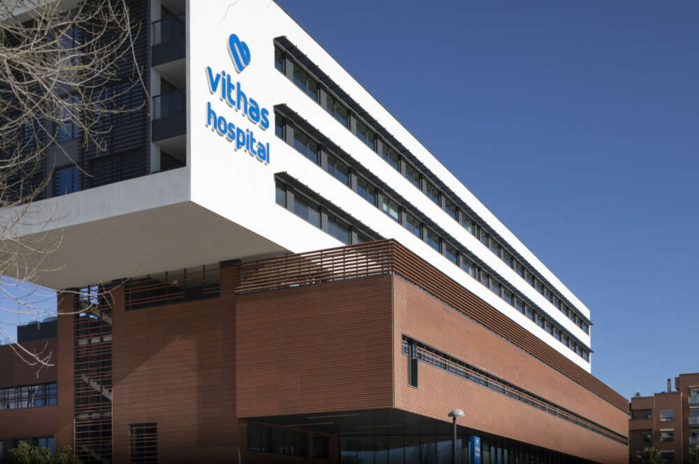 El hospital Vithas construido por la promotora OHLA