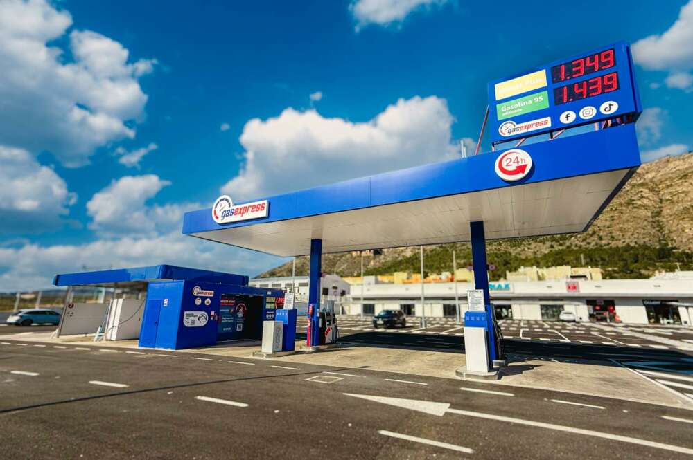 Una estación de Gasexpress en Tavernes de la Valldigna (Valencia)