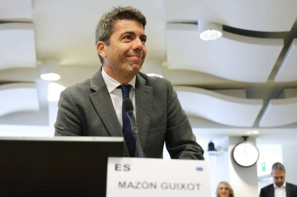 El presidente de la Generalitat, Carlos Mazón, en Bruselas