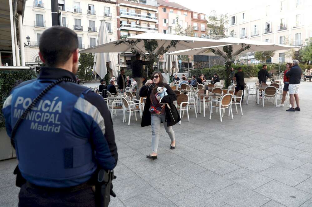 Una terraza en el centro de Madrid. Foto: Efe/Mariscal/Archivo