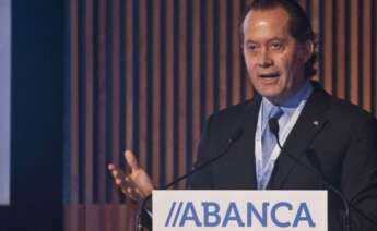 Juan Carlos Escotet, presidente de Abanca, quiere hacer crecer el banco gallego. Foto: Abanca