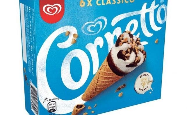 El helado Cornetto clásico, de Frigo