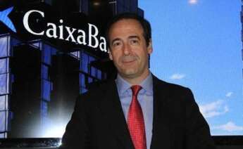 El consejero delegado de Caixabank, Gonzalo Gortázar | EFE