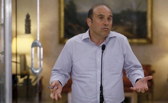 Jordi García Viña,  director de Relaciones Laborales de la CEOE y catedrático de derecho al Trabajo de la Universidad de Barcelona. /EFE/Mariscal