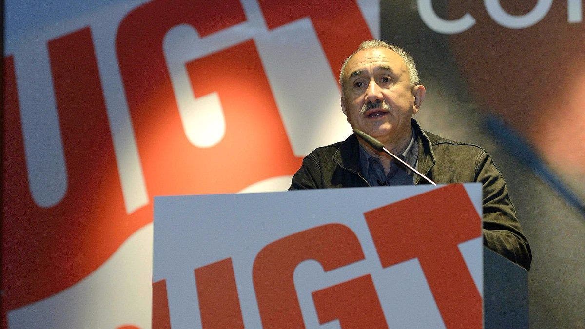 Pepe Álvarez, secretario general de UGT./ EFE