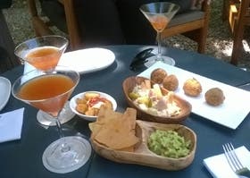 Algunas de las tapas de la terraza