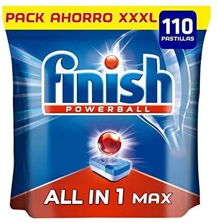 Pastillas para el lavavajillas todo en 1 de Finish Powerball All in 1 Max