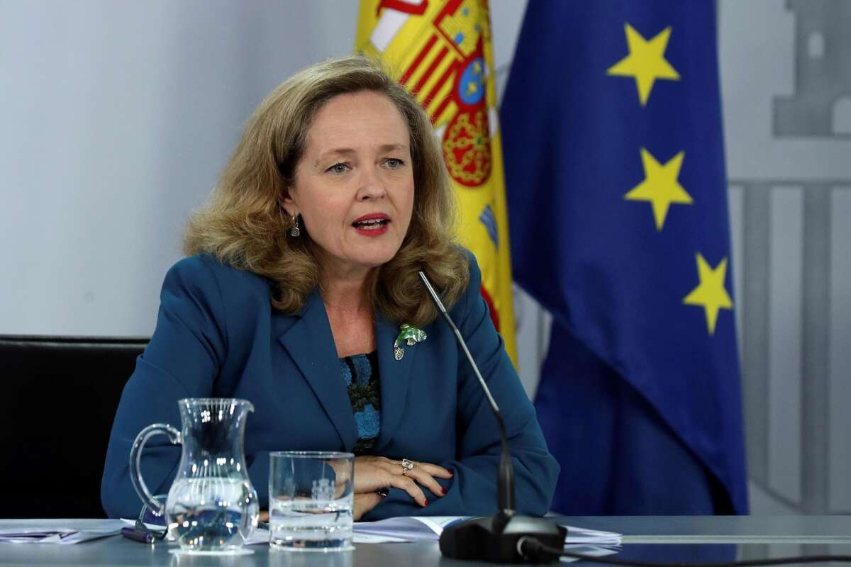 Nadia Calviño, ministra de Asuntos Económicos y vicepresidenta del Gobierno