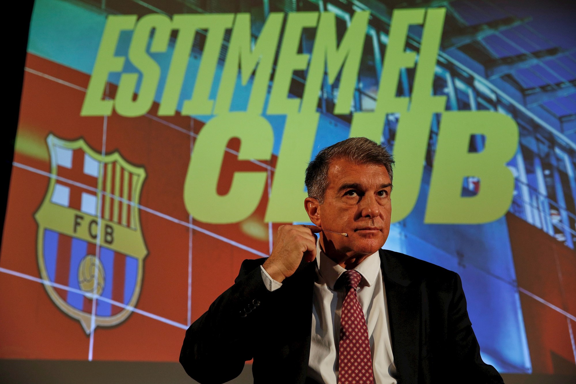 Joan Laporta, presidente del Barça